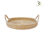 Hand Woven Round Tray