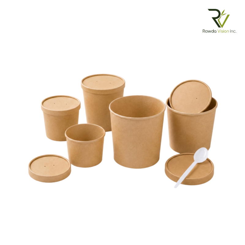 Paper Soup Tub / Paper Soup Cup