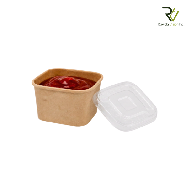 Square Sauce Cup